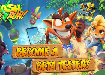 Crash: On the Run Merekrut Beta Tester