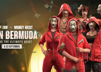 Free Fire x Money Heist Event Telah Dimulai dan Berlangsung Selama September