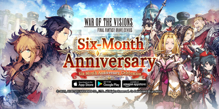 War of the Visions Merayakan Anniversary 6 Bulannya