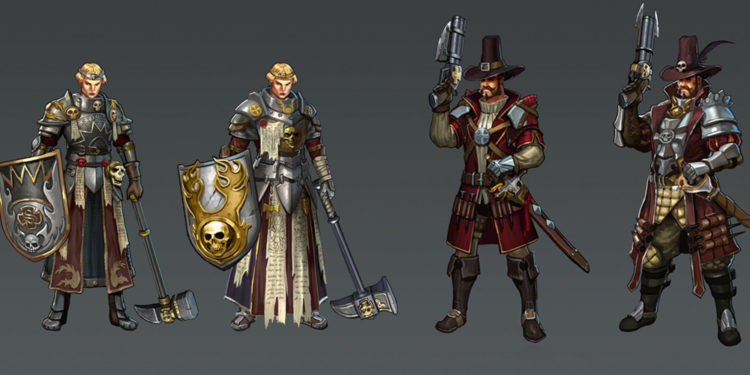 Warhammer Odyssey Mengeluarkan Character Art Baru untuk Witch Hunter dan Warrior Priest