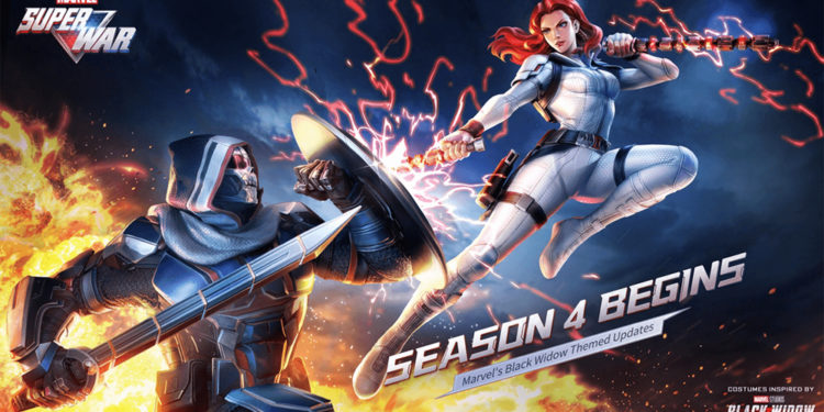 MARVEL Super War Meluncurkan Season 4 dengan Tema Black Widow