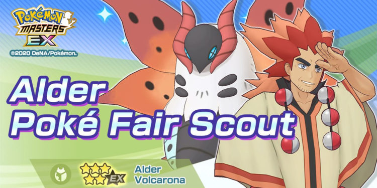 Pokemon Masters EX Membawakan Sync Pair Baru Alder & Volacarona Bersama Bonus 30 Juta Download