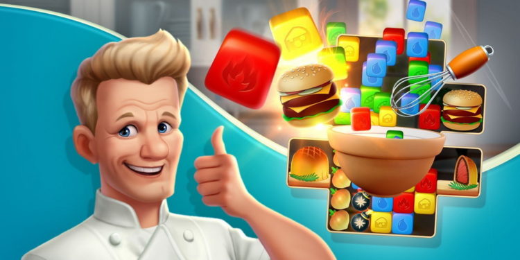 Hadirkan Gameplay Puzzle yang Seru, Gordon Ramsay: Chef Blast Rilis di Mobile