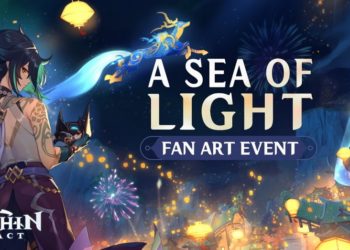 Menginformasikan kalau Mihoyo akan mengadakan kontes Fan Art Genshin Impact terbaru yang siap membagikan hadiah hingga puluhan ribu Primogem