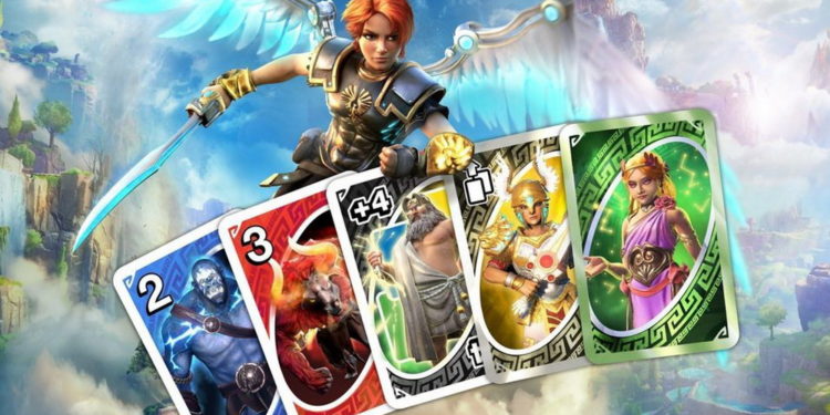 Menginformasikan kalau game kartu populer UNO dari Ubisoft dapatkan DLC kolaborasi spesial dengan Immortals Fenyx Rising