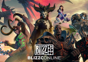 Menginformasikan kalau Blizzard akan mengadakan event BlizzConline