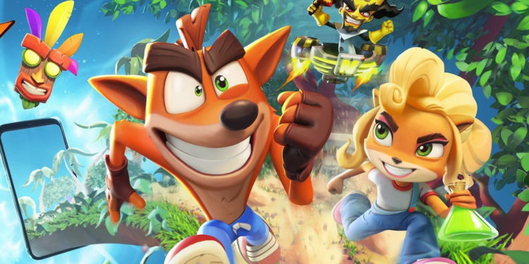 Menginformasikan soal rilisnya Crash Bandicoot: On The Run pada bulan Maret 2021