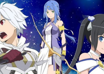 Menginformasikan kalau KLab bersama dengan Aiming menjalin kerjasama untuk pengembangan game adaptasi terbaru Danmachi