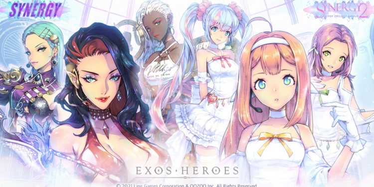 Menginformasikan kalau Grup idol Synergy dan Synergy 2 telah kembali di Exos Heroes lewat penawaran spesial