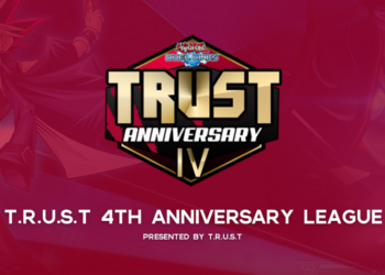 Menginformasikan kalau T.R.U.S.T akan mengadakan turnamen Yu-Gi-Oh! Duel Links sebagai perayaan ulang tahunnya yang ke-4 dalam waktu dekat