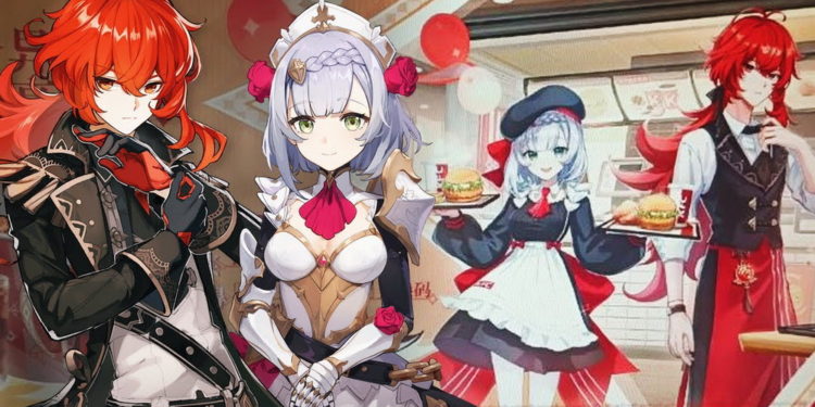 Menginformasikan kalau Genshin Impact kabarnya akan mengadakan kolaborasi spesial dengan brand makanan cepat saji KFC