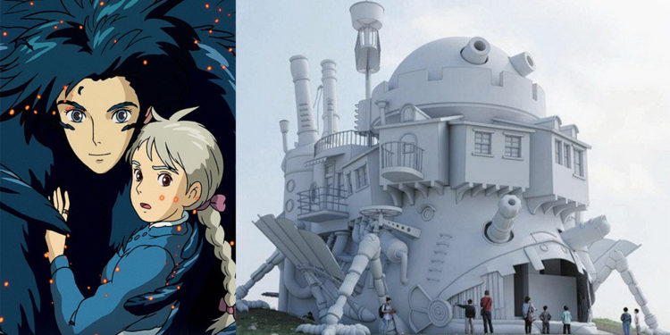 Menginformasikan kalau taman bermain Studio Ghibli di Jepang juga akan memuat replika Howl's Moving Castle versi dunia nyata