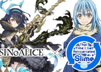 Menginformasikan kalau Kolaborasi skala global pertama antara SINoALICE dengan That Time I Got Reincarnated as a Slime akhirnya telah dimulai