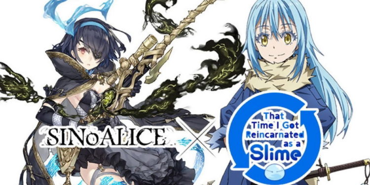 Menginformasikan kalau Kolaborasi skala global pertama antara SINoALICE dengan That Time I Got Reincarnated as a Slime akhirnya telah dimulai