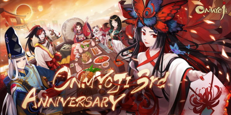Menginformasikan kalau NetEase Games mulai hari ini resmi mengadakan event selebrasi perayaan Anniversary ke-3 untuk Onmyoji