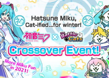 Selain Evangelion, The Battle Cats akhirnya kembali menghadirkan kolaborasi dengan Hatsune Miku