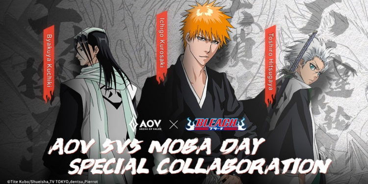 MOBA Arena of Valor telah menyiapkan kolaborasi baru dengan anime Bleach