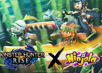 Ninjala baru saja resmi mengumumkan kolaborasi terbarunya dengan game RPG populer Monster Hunter Rise