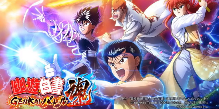 Mobcast Games akhirnya telah resmi membuka tahap pra-registrasi untuk Yu Yu Hakusho Genkai Battle Spirits