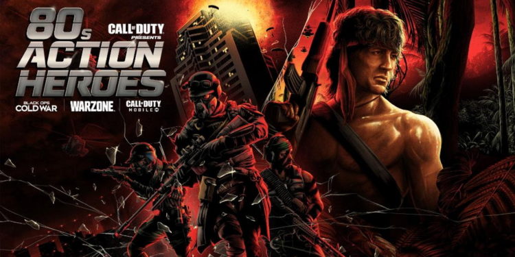 Ketiga game Call of Duty hari ini telah membawa kolaborasi baru dengan film laga klasik Rambo dan Die Hard