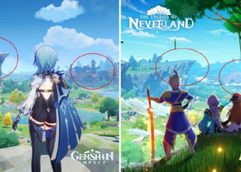 Game mobile terbaru The Legend of Neverland mulai disebut-sebut sebagai plagiat dari Genshin Impact