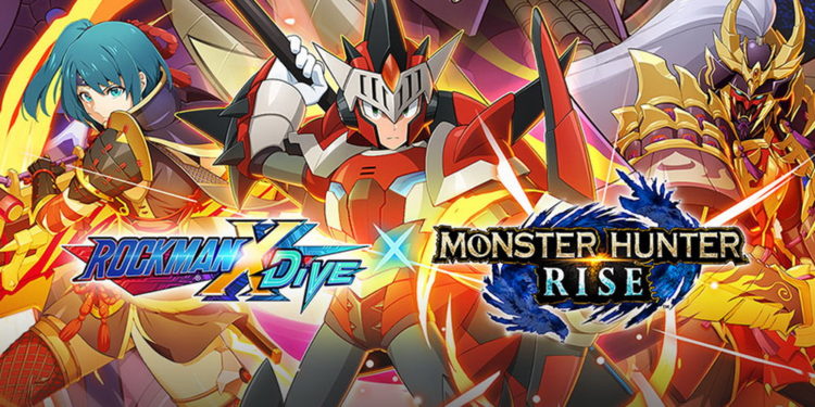 MEGA MAN X DiVE akhirnya mengadakan event kolaborasi baru dengan game populer Monster Hunter Rise
