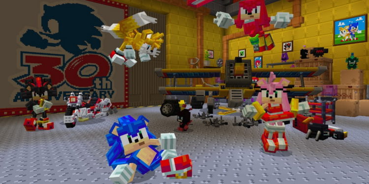 Minecraft hari ini rilis DLC kolaborasi spesial dengan franchise Sonic the Hedgehog
