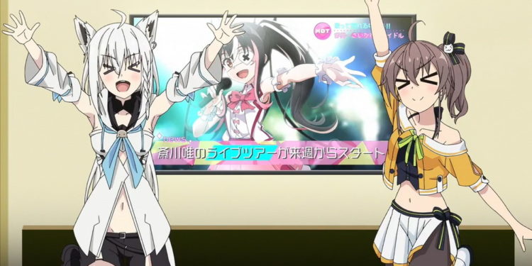 Dua Virtual YouTuber dari Hololive diketahui muncul sebagai cameo di salah satu anime musim panas teramai saat ini