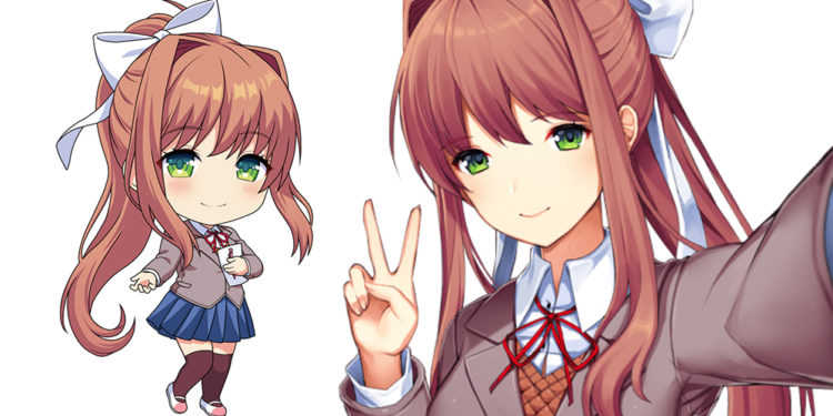 Ketua klub literatur dari game visual novel DDLC ini akhirnya dapat figure nendoroidnya sendiri