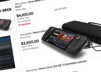 Baru saja diumumkan, para penimbun sudah mulai bersiap untuk menjual Steam Deck dengan harga tinggi.