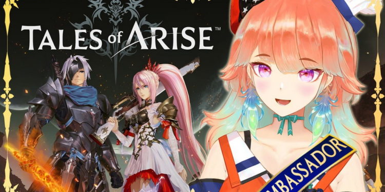 Bandai Namco telah menjadikan Takanashi Kiara sebagai Bran Ambassador untuk game JRPG terbaru Tales of Arise