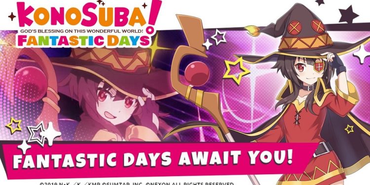 KonoSuba Fantastic Days hadirkan berbagai hadiah menarik ketika rilis nanti.