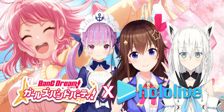 Bang Dream akan melakukan kolaborasi dengan Hololive