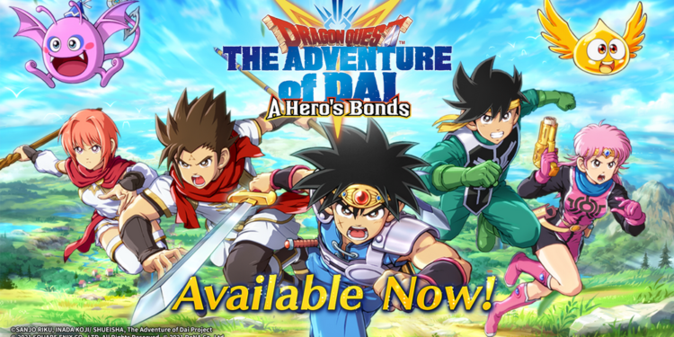 Game RPG Dragon Quest The Adventure of Dai: A Hero’s Bonds Akhirnya Rilis di Mobile!