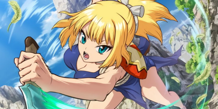 Poppin Games Japan akhirnya telah merilis game mobile adaptasi anime populer Dr. Stone Battle Craft