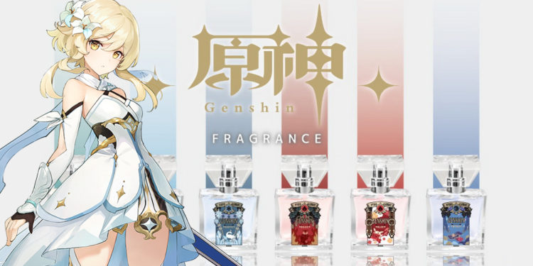 Mihoyo telah bekerjasama dengan Primaniacs untuk menghadirkan produk parfum bertema Genshin Impact
