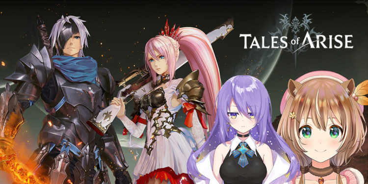 Moona & Risu akan bermain Tales of Arise untuk promosikan gamenya.