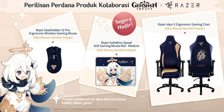 Genshin Impact telah mengumumkan kerjasamanya dengan Razer untuk meluncurkan peripheral gaming spesial