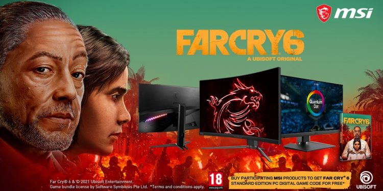 Selain ada fitur eksklusif, dapatkan juga promo menarik melalui MSI dan Ubisoft yang sedang menjalin kolaborasi untuk game Far Cry 6!