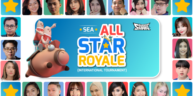 Sausage Man akan mengadakan turnamen All Star Royale yang siap mempertandingkan streamer populer dari seluruh Asia Tenggara