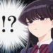 Ada banyak teks yang tidak terkena translate di anime Komi-san pada platform Netflix