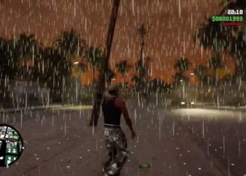 Contoh yang paling kerasa adalah efek hujan yang berasa seperti serpihan kaca yang jatuh di GTA: San Andreas versi remaster.
