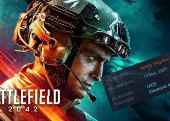 Dilihat melalui halaman Steam, Battlefield 2042 memiliki review Mostly Positive dengan lebih dari 30 ribu review negatif oleh para gamer PC.