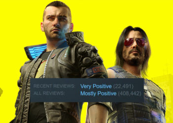 Review Cyberpunk 2077 kini sangat positif dari para gamer, terutama di Steam.