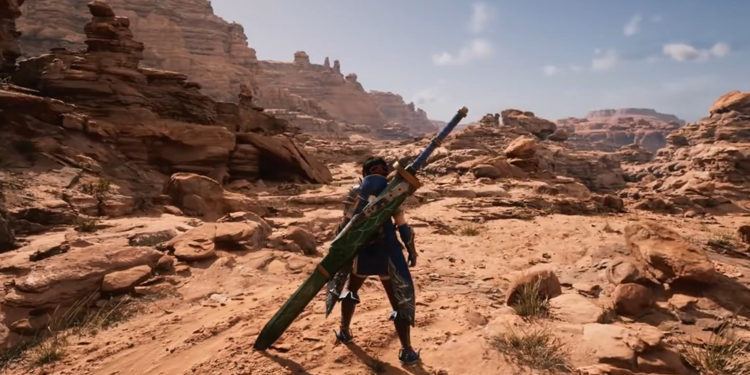 Seorang fans telah mencoba mereka ulang Monster Hunter Rise jika grafisnya dibuat dengan basis Unreal Engine 5