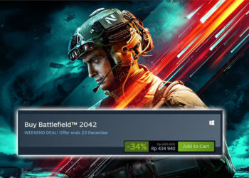 Battlefield 2042 sudah mendapatkan diskon cukup besar hingga 34% di Steam meski baru aja dirilis sejak 19 November kemarin.