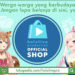 Corp membuka toko online resmi yang dikelola langsung oleh agensi dari hololive Production tepatnya melalui situs jual beli Tokopedia.