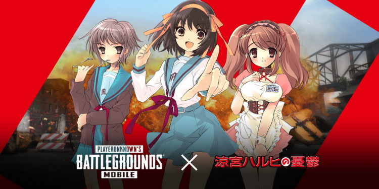 Game battle royale PUBG Mobile versi Jepang kedatangan kolaborasi baru dengan Haruhi Suzumiya yang membawa banyak konten eksklusif