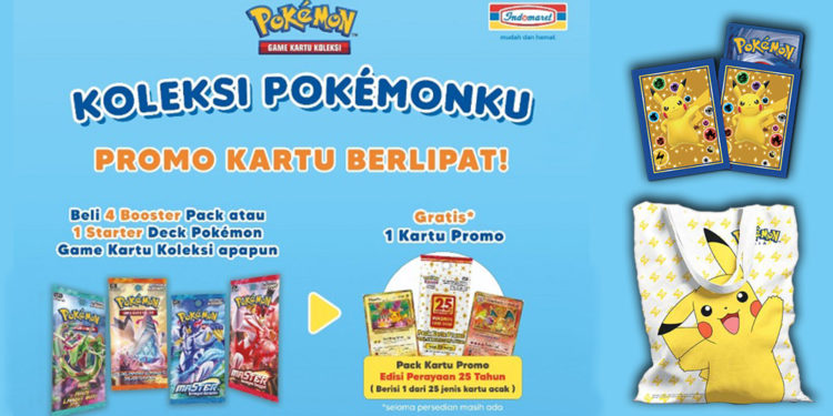 Program kemitraan baru oleh AKG Games, Indomaret dan The Pokemon Company kali ini menghadirkan berbagai merchandise lebih banyak lagi.
