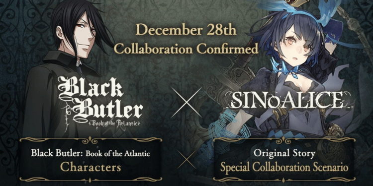 Square Enix telah resmi mengumumkan event kolaborasi baru antara game mobile SINoALICE dengan anime Black Butler